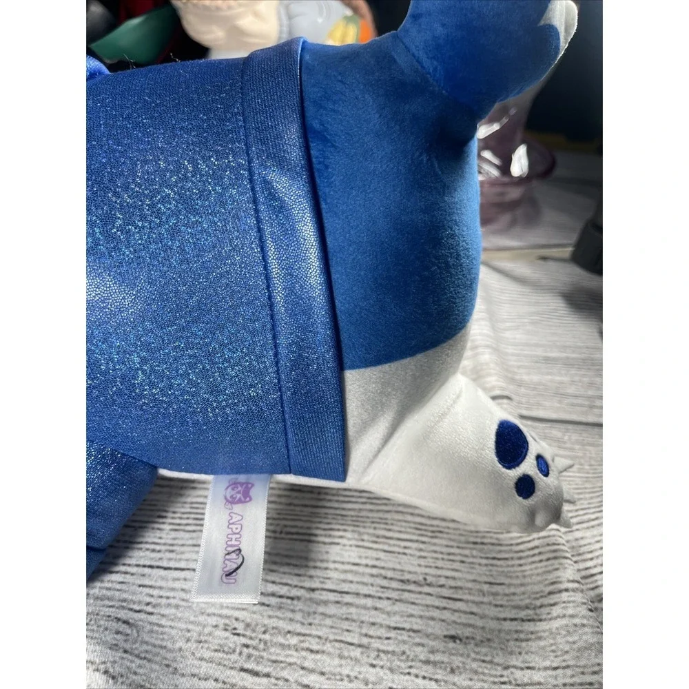 APHMAU MYSTERY MEEMEOWS WOLF 2024 Blue CAT CLASSIC PLUSH 11